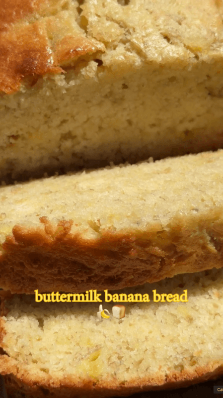 buttermilk banana bread